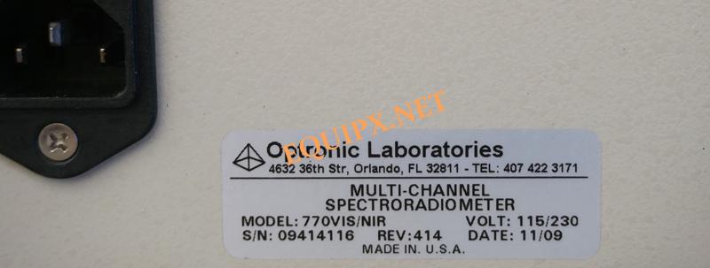 Optronic Laboratories OL770-LED VIS/NIR Sprectroradiometer